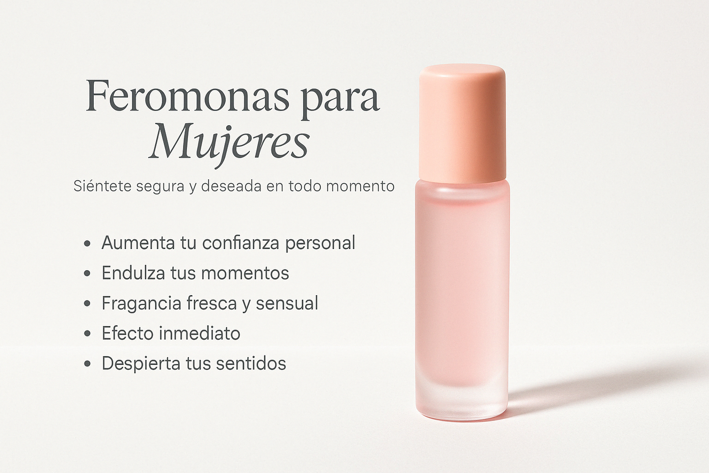 ¡Perfume de Feromonas Concentradas para Mujeres!