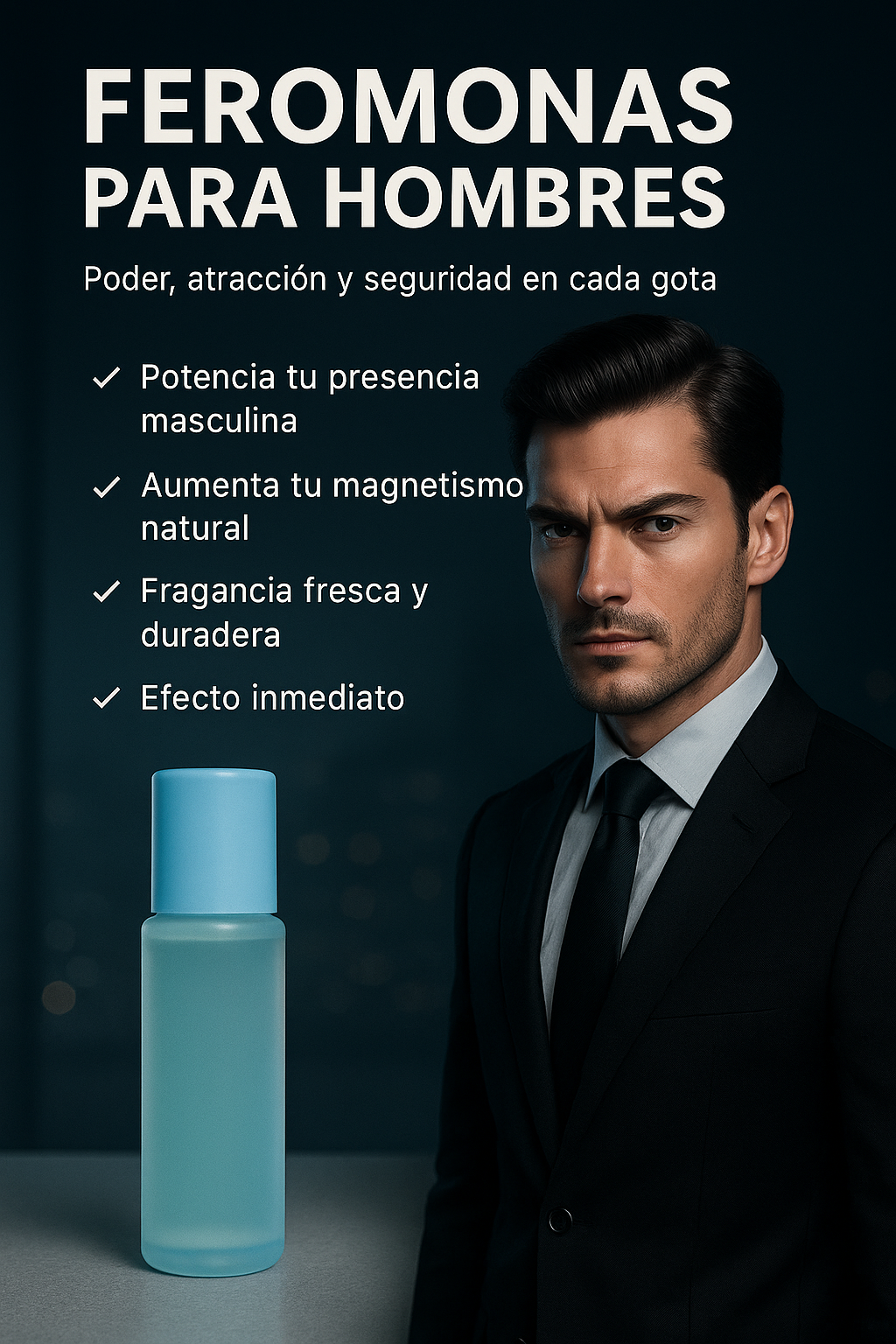 ¡Perfume de Feromonas Concentradas para Hombres!