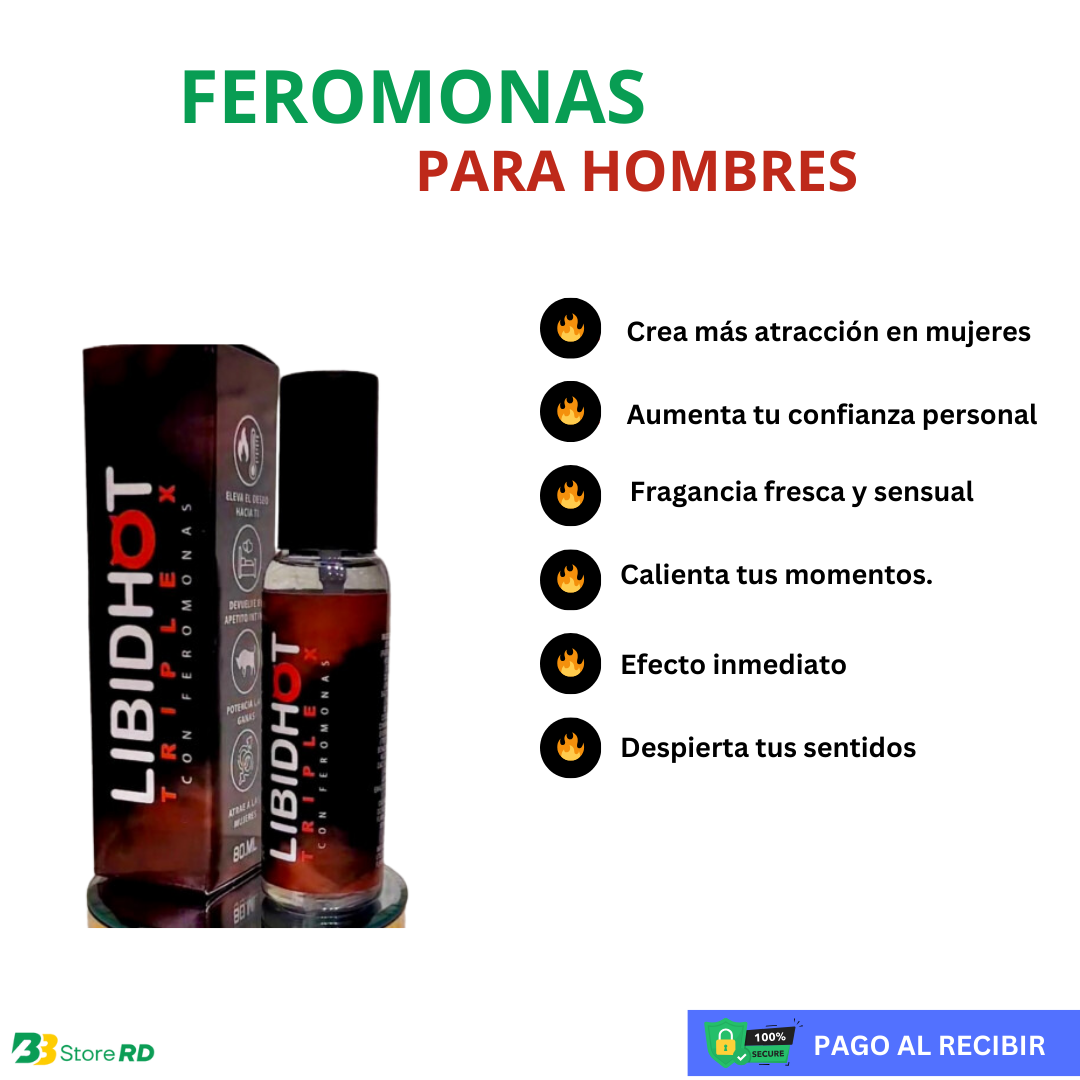 ¡Libidhot para Hombres con Feromonas!