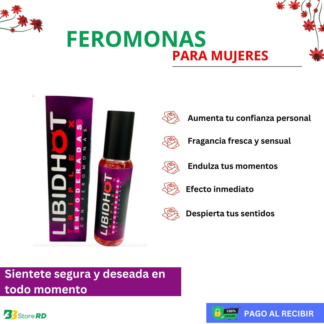 ¡Libidhot para Mujeres con Feromonas!